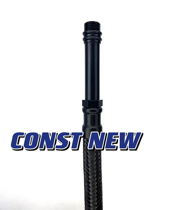 Black Braided Hose